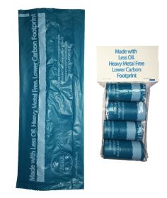 100% Recyclable Bio-Hybrid Thermoplastic and Polyethylene Carbon Reduced Eco-Friendly Pet Waste Bags from Renewable Thermoplastic Starch - Dispen