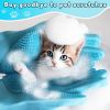 Dog Rubbing Bath Supplies Pet Dog Bath Gloves